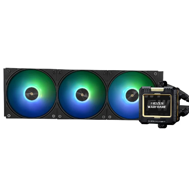 Thermalright Frozen Warframe LCD 360mm CPU Liquid Cooler - Black