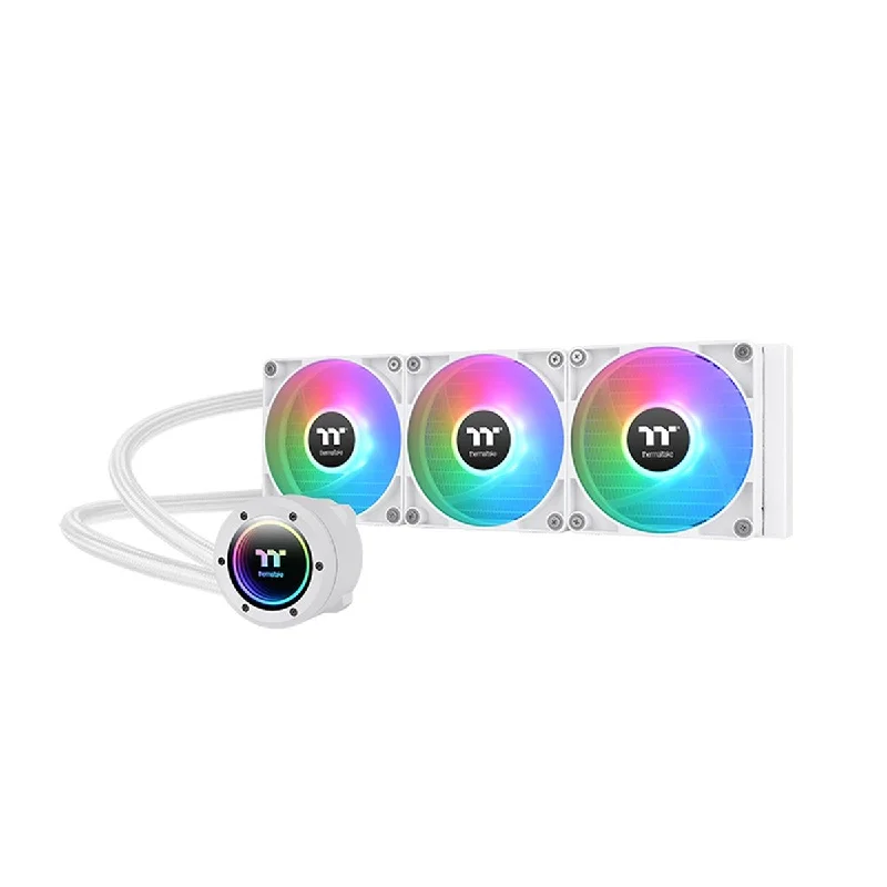 Thermaltake TH360 V2 360mm ARGB AIO Liquid CPU Cooler - White