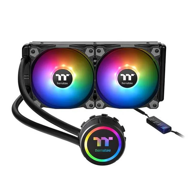 Thermaltake Water 3.0 240 Argb Sync 240Mm All In One Cpu Liquid Cooler For Intel Lga